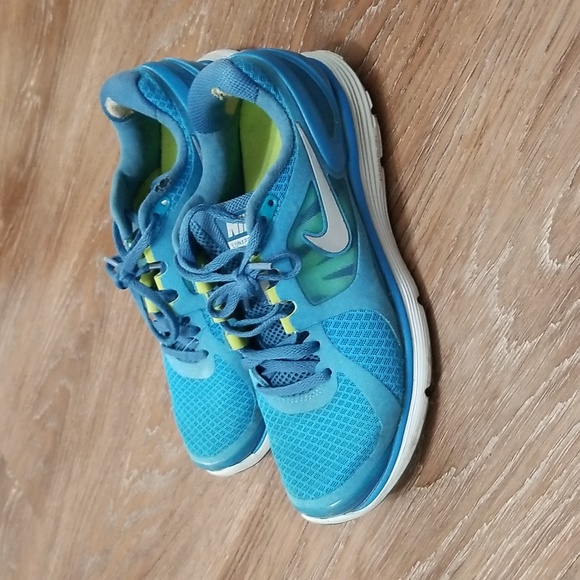 (7½) Nike LunarEclipse 2 Lace Up Neon Running Outdoor Sporty Activewear Preppy - Picture 4 of 11